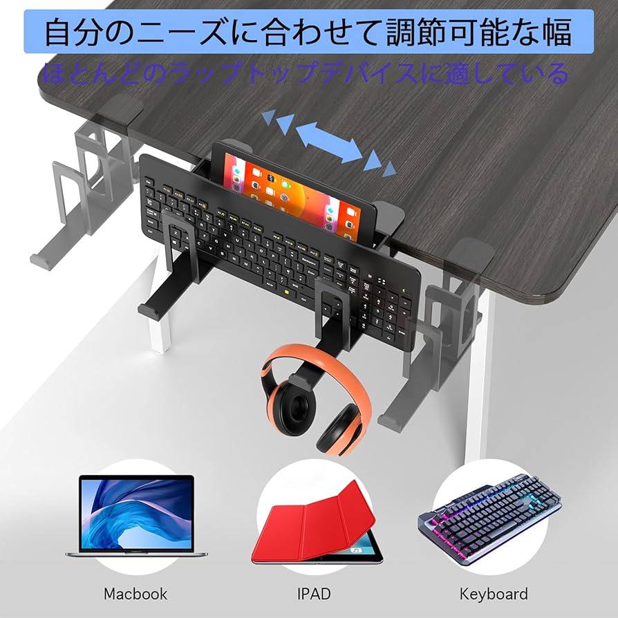 MacStudio対応 デスク下吊下げPCラック デパソコンスタンド クランプ式 MacStudio対応 デスク下吊下げPCラック デパソコンスタンド